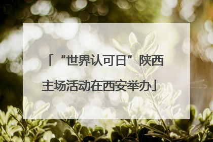“世界认可日”陕西主场活动在西安举办
