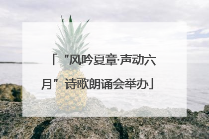 “风吟夏章·声动六月”诗歌朗诵会举办