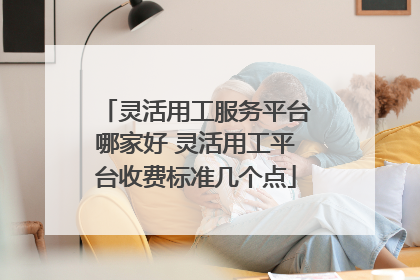 灵活用工服务平台哪家好 灵活用工平台收费标准几个点