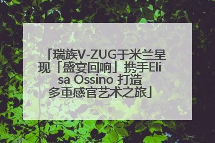 瑞族V-ZUG于米兰呈现「盛宴回响」携手Elisa Ossino 打造多重感官艺术之旅
