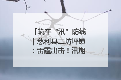 筑牢“汛”防线｜慈利县二坊坪镇：雷霆出击！汛期捕鱼被紧急叫停