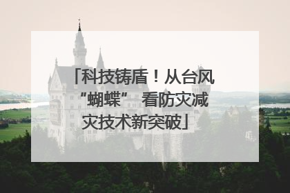 科技铸盾！从台风“蝴蝶” 看防灾减灾技术新突破