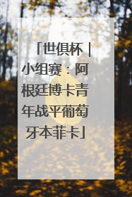 世俱杯｜小组赛：阿根廷博卡青年战平葡萄牙本菲卡