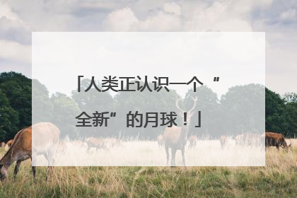 人类正认识一个“全新”的月球！