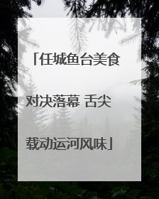 任城鱼台美食对决落幕 舌尖载动运河风味