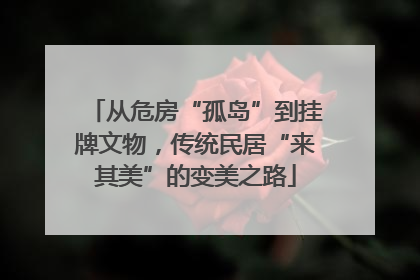 从危房“孤岛”到挂牌文物，传统民居“来其美”的变美之路