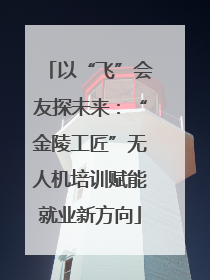 以“飞”会友探未来：“金陵工匠”无人机培训赋能就业新方向