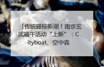 传统碰撞新潮！南京玄武端午活动“上新”：Cityboat、空中森林、骑行市集引热潮