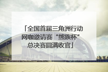 全国首届三角洲行动网咖邀请赛“熊族杯”总决赛圆满收官