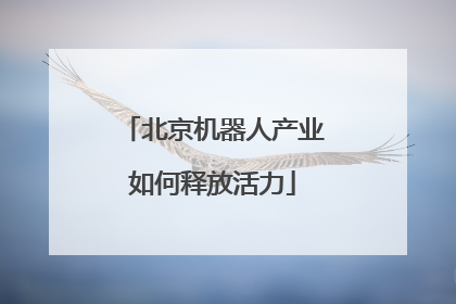 北京机器人产业如何释放活力