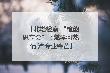 北塔检察 “检韵思享会”：燃学习热情 淬专业锋芒