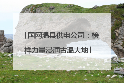 国网温县供电公司：榜样力量浸润古温大地