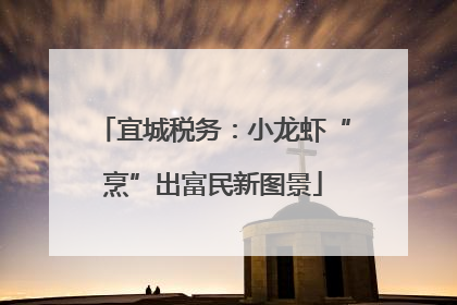 宜城税务：小龙虾“烹”出富民新图景