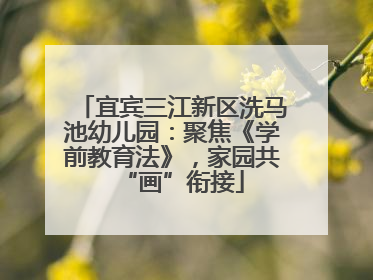 宜宾三江新区洗马池幼儿园：聚焦《学前教育法》，家园共“画”衔接