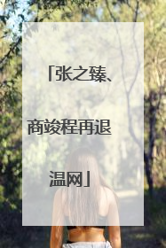张之臻、商竣程再退温网