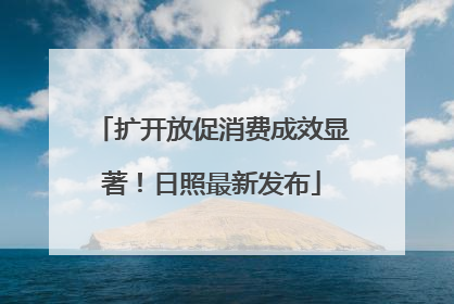 扩开放促消费成效显著！日照最新发布