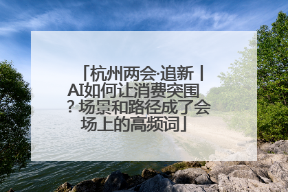 杭州两会·追新丨AI如何让消费突围？场景和路径成了会场上的高频词