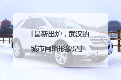 最新出炉，武汉的城市网络形象是