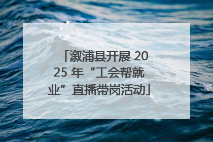 溆浦县开展 2025 年“工会帮就业”直播带岗活动