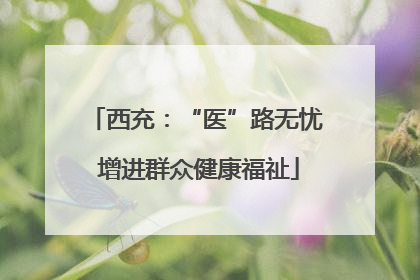 西充：“医”路无忧 增进群众健康福祉