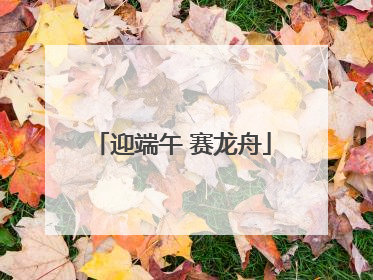 迎端午 赛龙舟