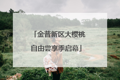 金普新区大樱桃自由尝享季启幕