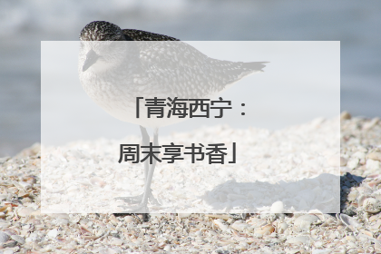 青海西宁：周末享书香