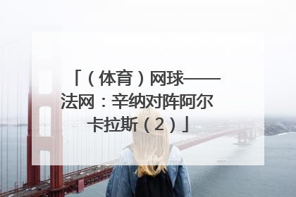 （体育）网球——法网：辛纳对阵阿尔卡拉斯（2）