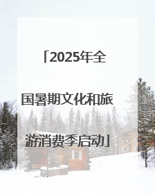 2025年全国暑期文化和旅游消费季启动