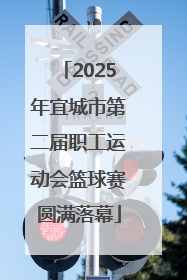 2025年宜城市第二届职工运动会篮球赛圆满落幕
