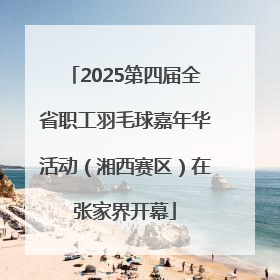 2025第四届全省职工羽毛球嘉年华活动（湘西赛区）在张家界开幕